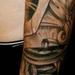 tattoo galleries/ - black and gray bee sleeve